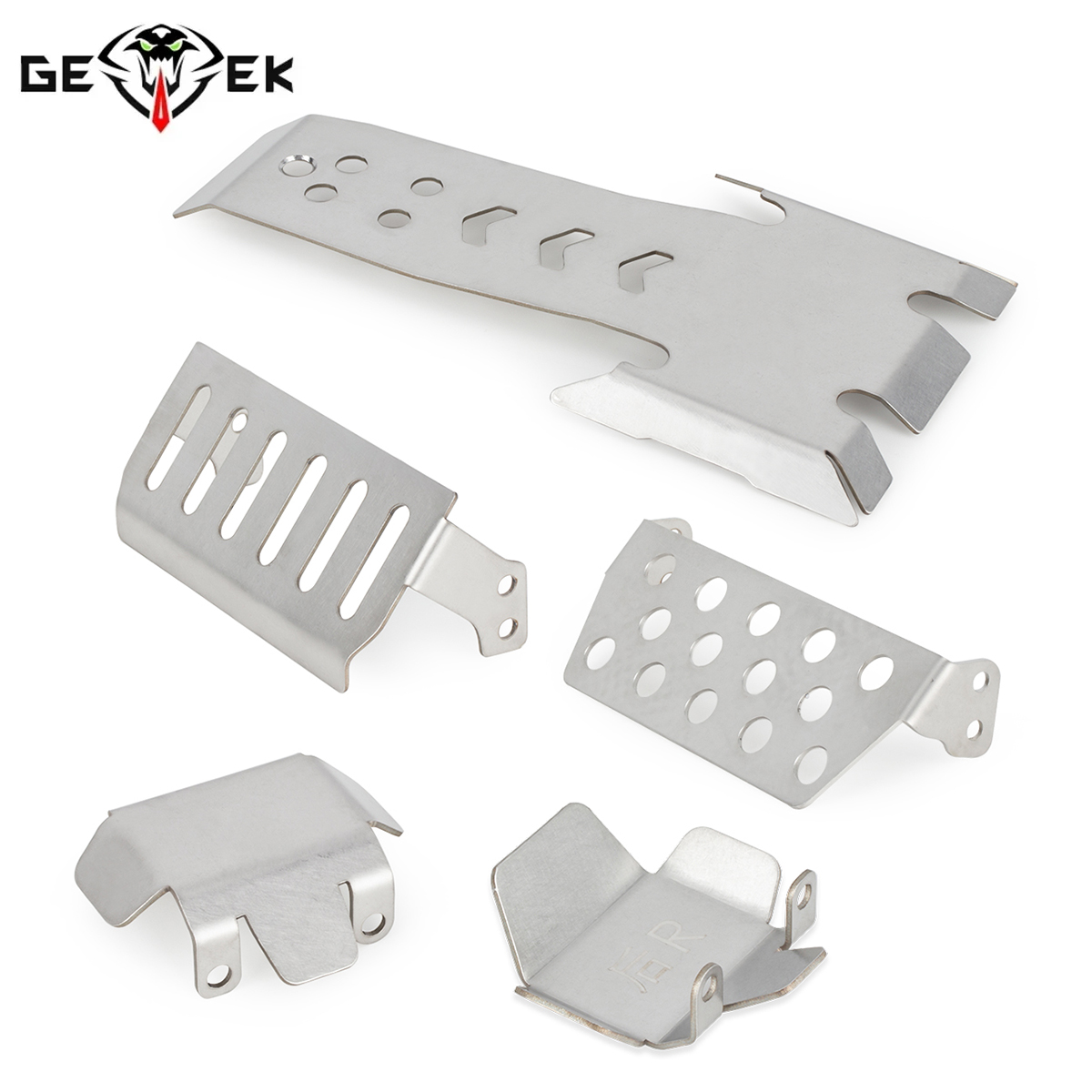 Rc Hobby Factory - Stainless Steel Axle Protector Skid Plate