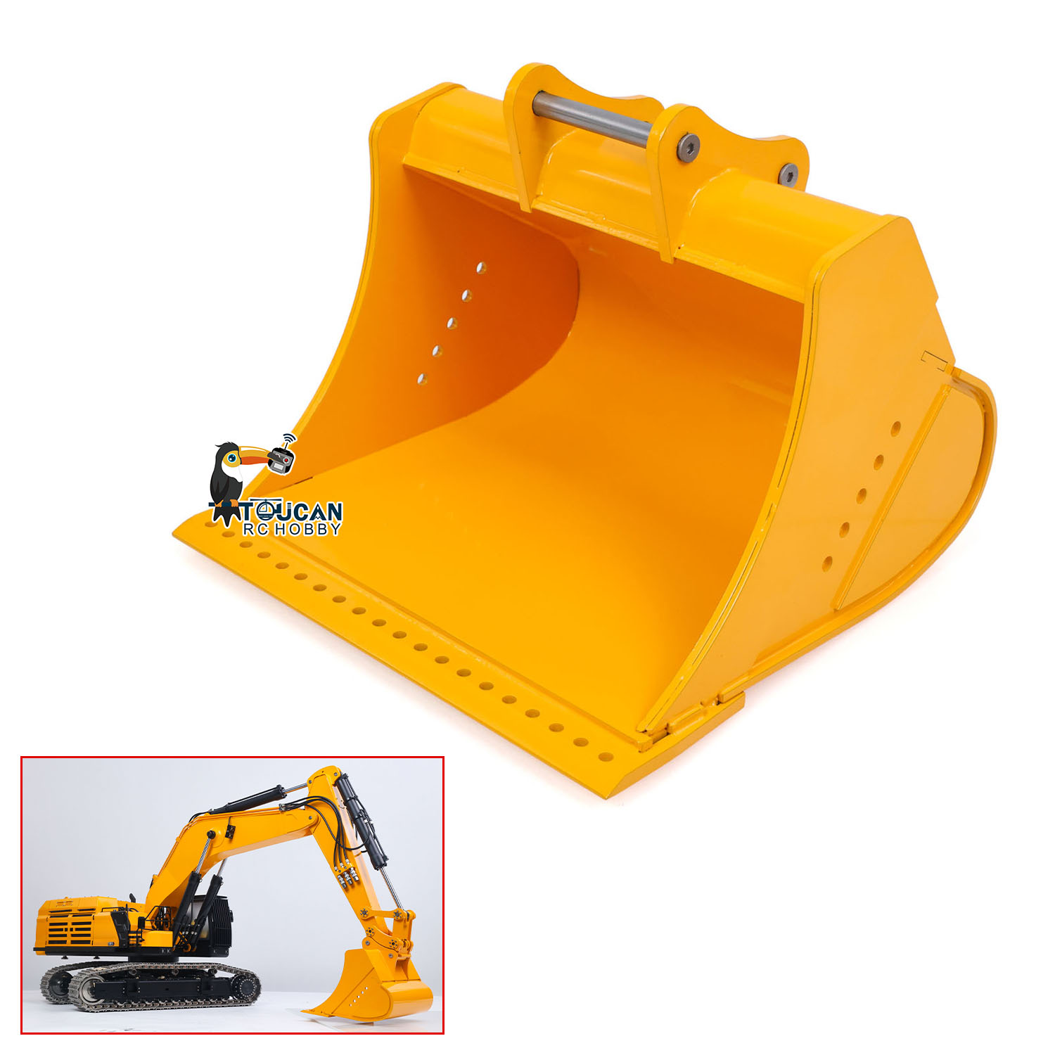 Metal Grading Bucket RC Part f - Rc Hobby Grade Excavator 评论和价格