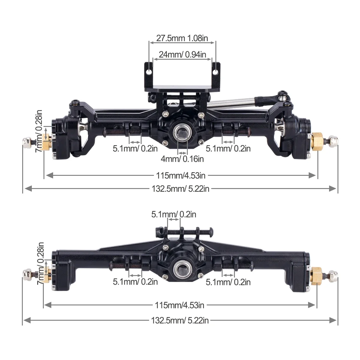 Aluminum CNC Portal Axles +10m - Rc Hobby Factory 评论和价格