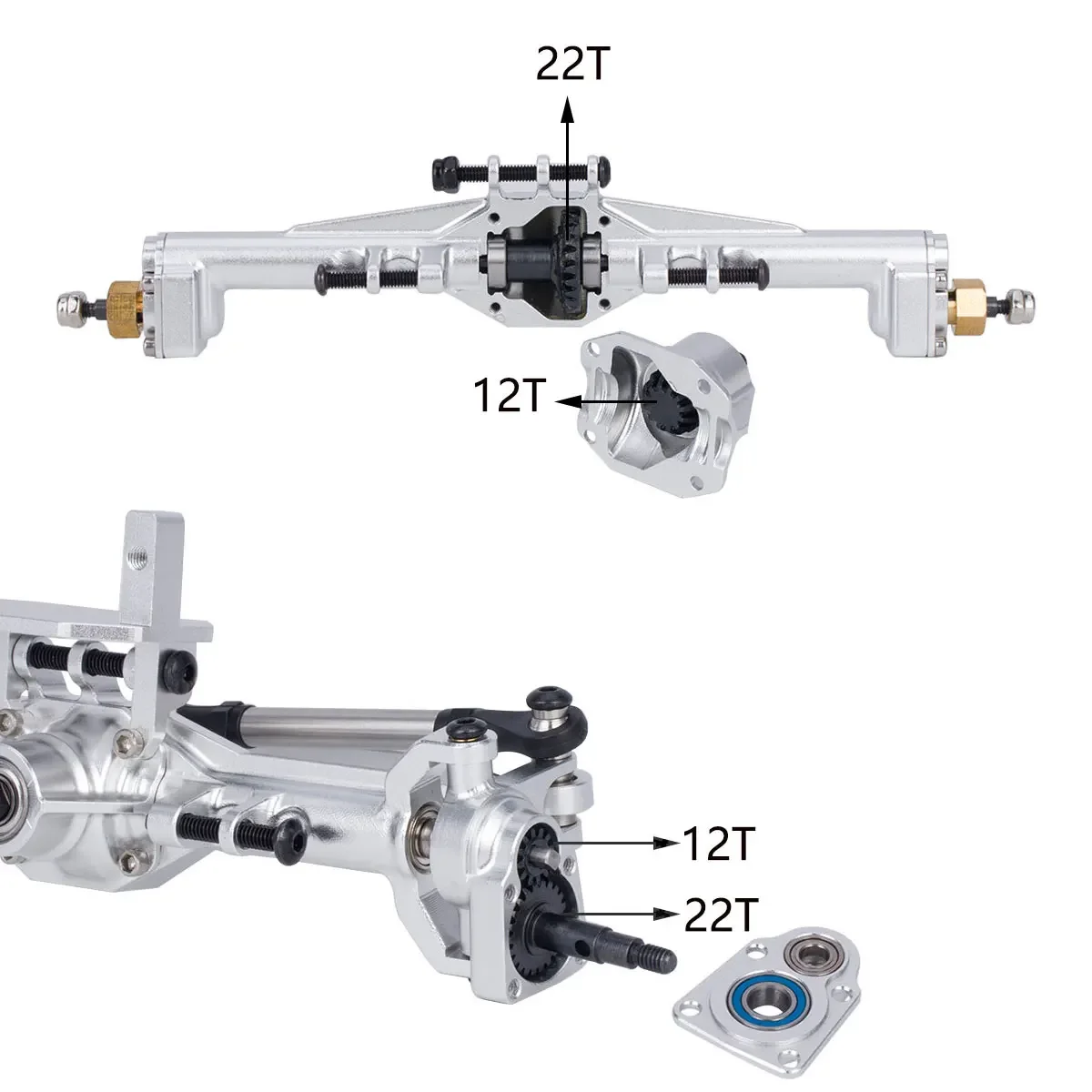 Aluminum CNC Portal Axles +10m - Rc Hobby Factory 评论和价格