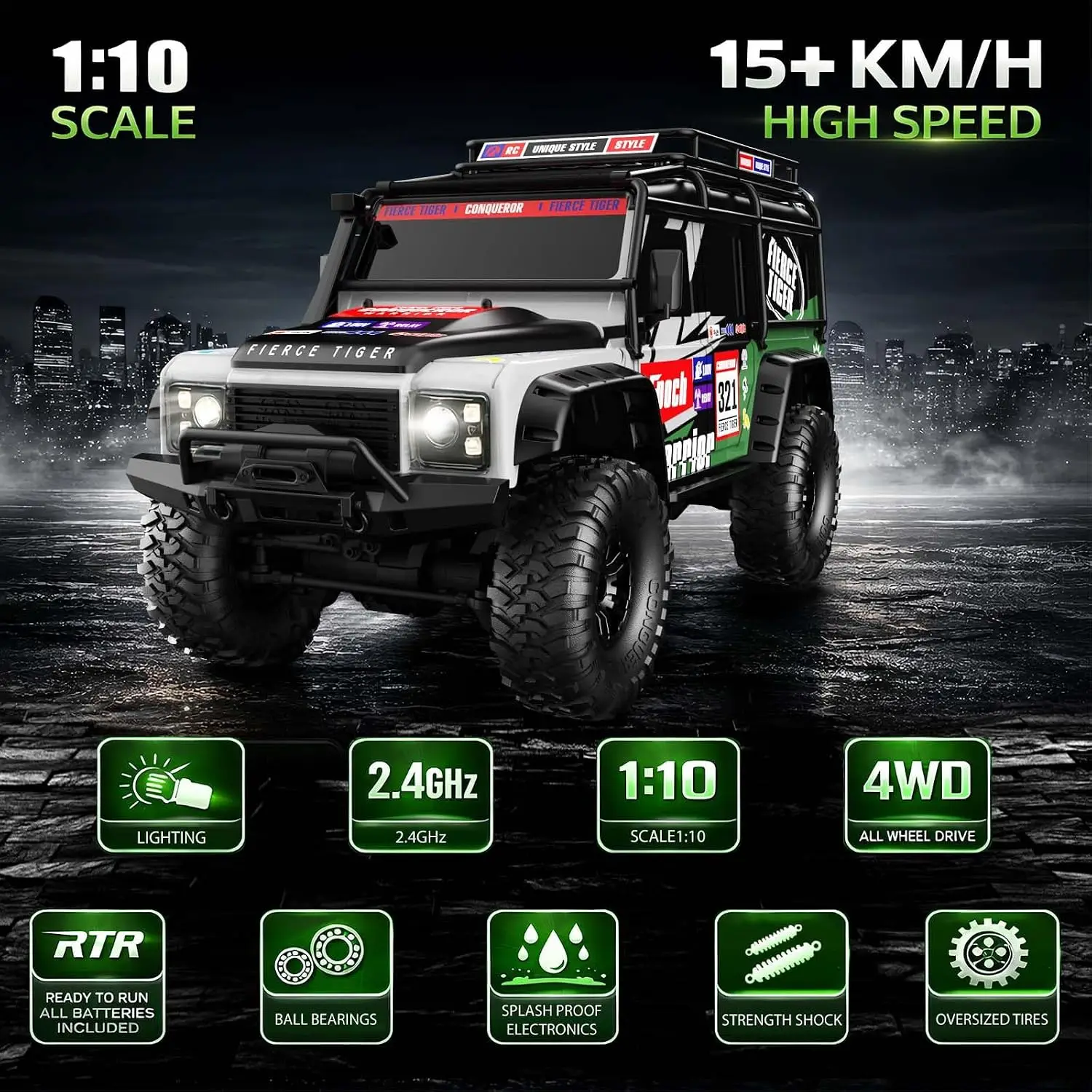 RC Cars RC Crawler 1/10 Scale  - Rc Hobby Grade Cars 评论和价格