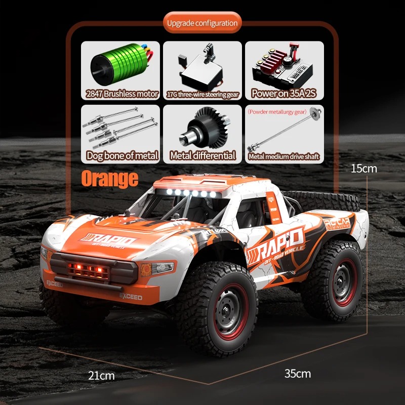 JJRC Q130 1:16 70KM/H 4WD RC C - Rc Hobby Grade Cars 评论和价格