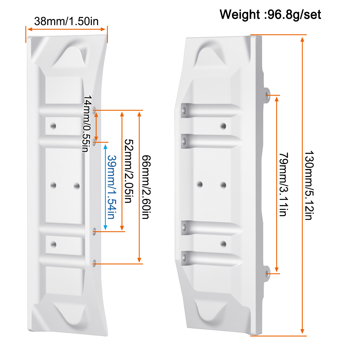 Aluminum Side Pedal for Vanqui - Rc Hobby Factory 评论和价格