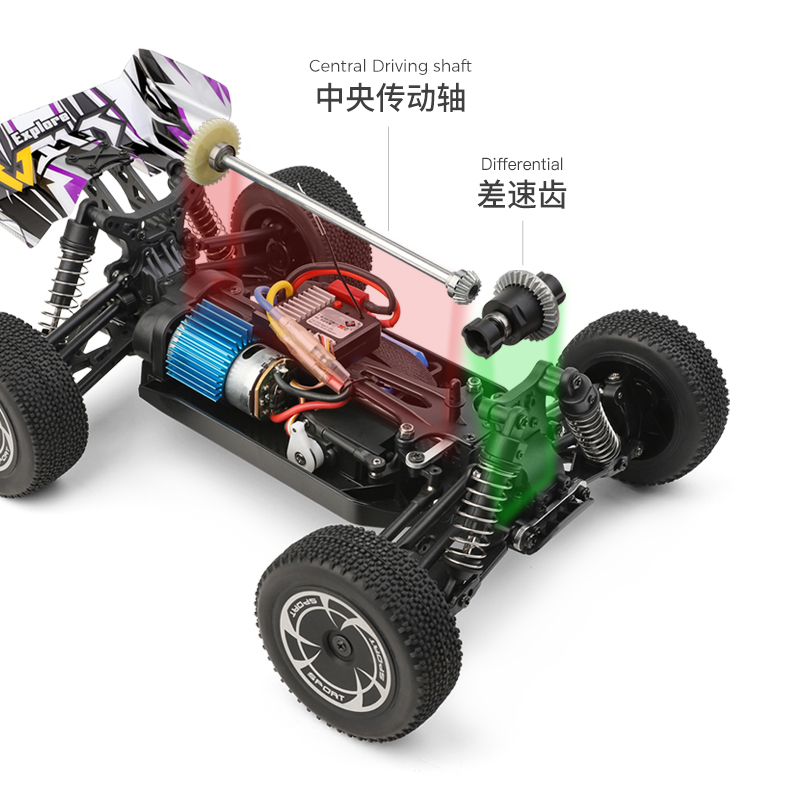 WL Tech 144016 RC Off Road Bug - Rc Hobby Tech 评论和价格