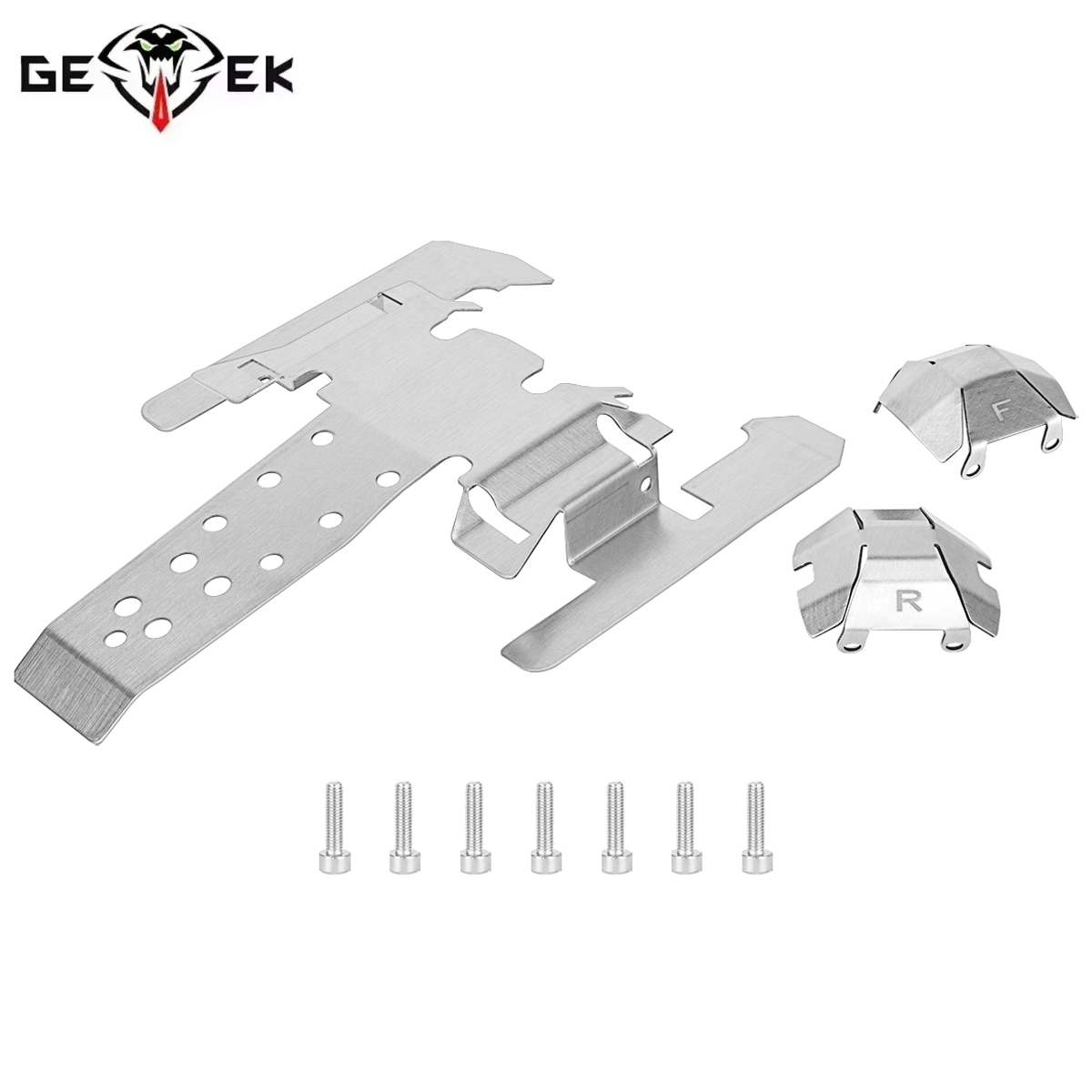 Stainless Steel Skid Plate Cha - Rc Hobby Factory 评论和价格